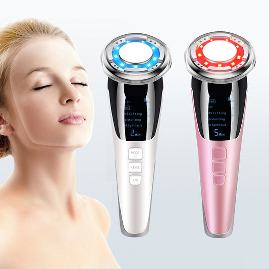 7in1 Radio Mesotherapy Lifting. Face Skin Wrinkle Remover.