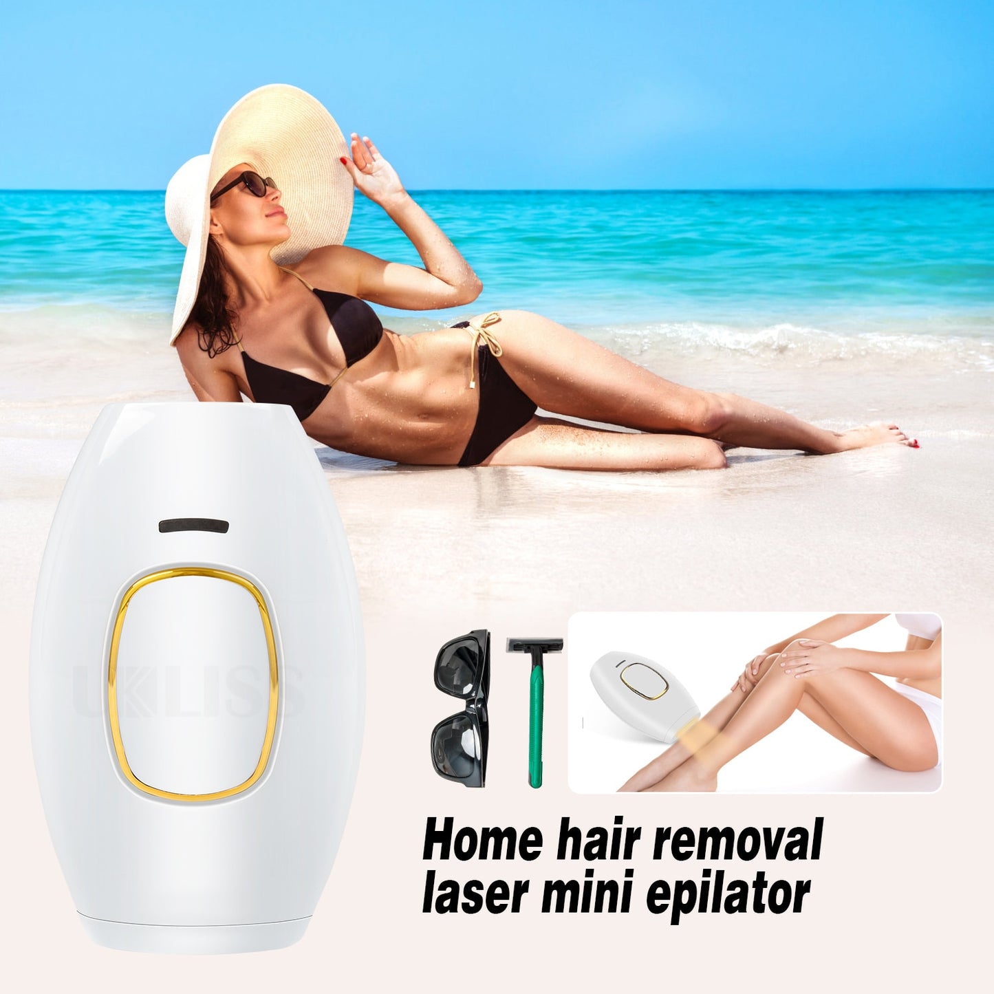 IPL Laser Hair Removal Handset