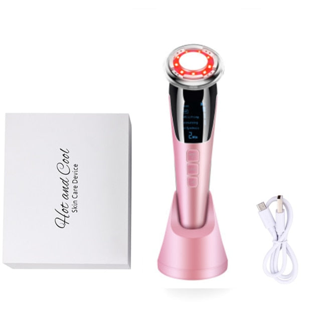 7in1 Radio Mesotherapy Lifting. Face Skin Wrinkle Remover.