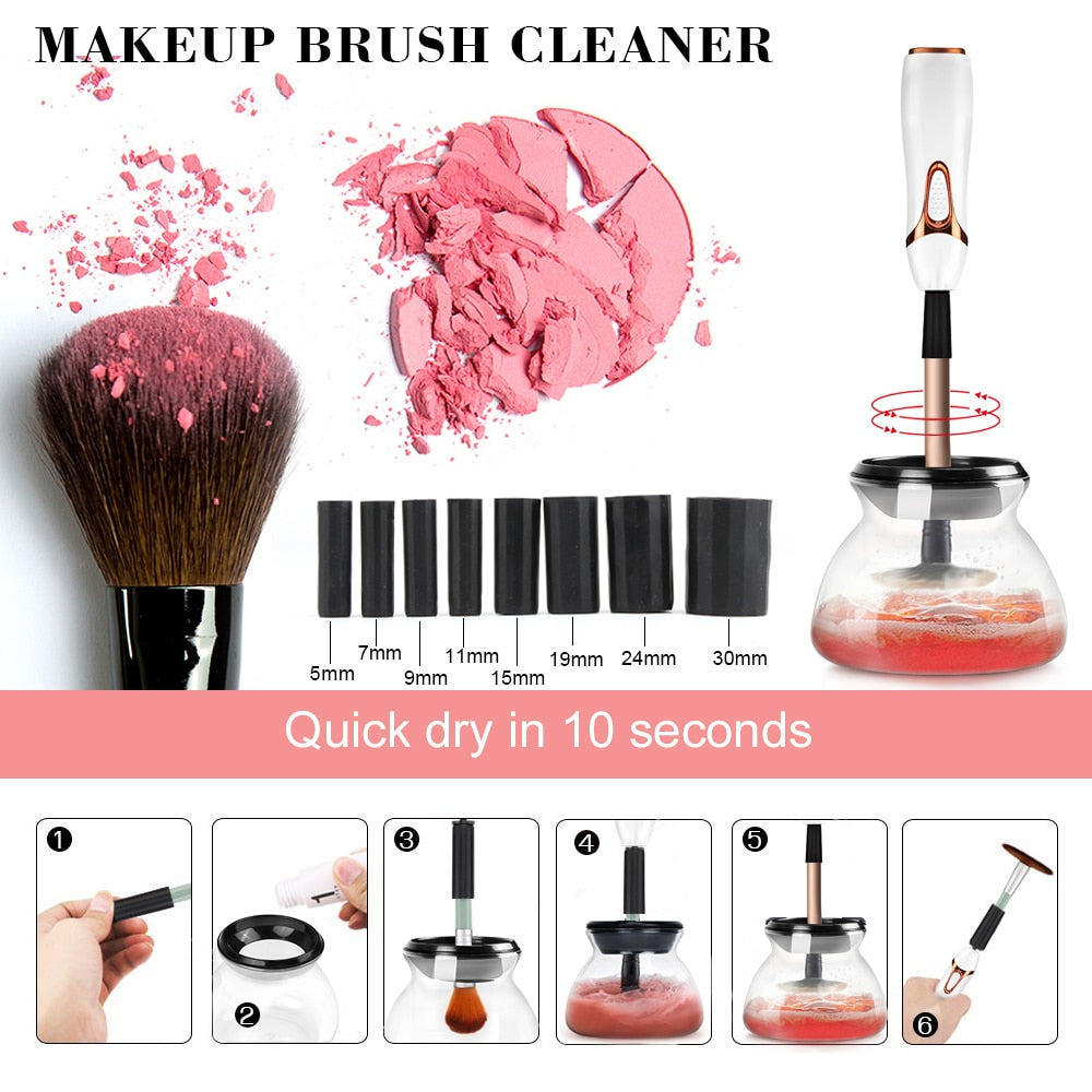 USB  Makeup Brush Cleaner